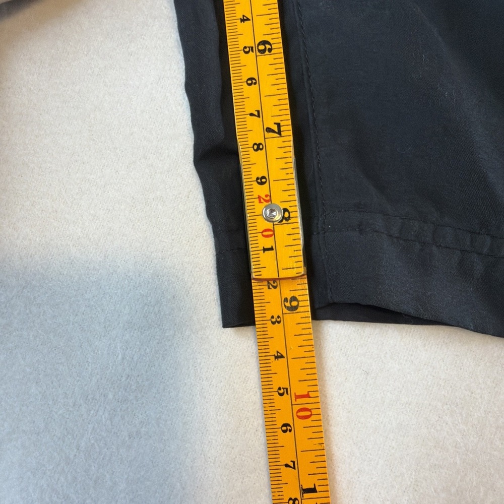 prAna Men's Athletic Shorts Size S Black Recycled Polyester Drawstring - Picture 8 of 10